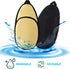 8 Pieces Silk Eye Patch, Soft Eye Patch Single Eye Patch for Adults Kids Glasses