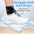 Omeer AFO Foot Drop Brace For Walking With Shoes Provides Adjustable Drop Foot Brace Support For Men Or Women Can Be