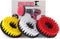 Cleaning Supplies - Drill Brush for Leather, Shower Door, Upholstery, Carpet, and Bathroom Accessories