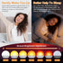 LUMLLSAJI 24 17 Dimmable Sunrise Alarm Clock, White Noise Sound Machine, Gentle Alarm Clocks for Bedrooms, Natural