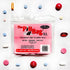 Medicine Pill Organizer with AM/PM Labels - Resealable Portable Disposable Pouches for Travel, 100 Count
