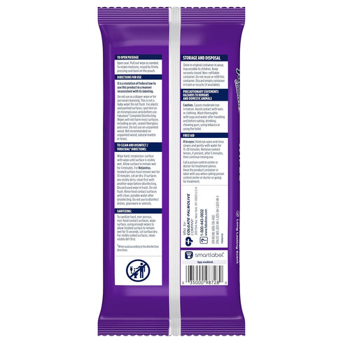 Fabuloso Complete Disinfecting Wipes, Lavender Scent, 24 Count