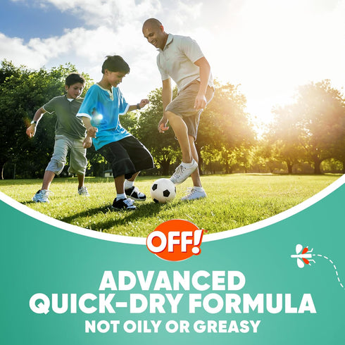 OFF! Family Care Insect & Mosquito Repellent, Bug Spray with 15% DEET, Protects Against Mosquitoes, 4 Oz, 2 Count