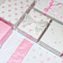 LIAPAWPAW 30 Sheets Pink Tissue Paper for Gift Bags, Metallic Gift Wrapping Tissue for Birthday Party Decor