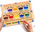 PHIELEY Dementia Activities for Seniors, Cognitive Games for Elderly, Magnetic Color & Number