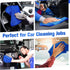 Wash(6 6 Inch,Blue,30 Tanlade Cleaning Cloth Dry Erase Cloth Cleaning Rags Reasonable Kitchen Towels Microfiber Towels