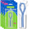 Floss Threaders for Braces, Bridges, and Implants, 50 Count (Pack of 3)