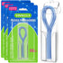 Floss Threaders for Braces, Bridges, and Implants, 50 Count (Pack of 3)
