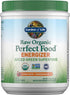 Garden of Life Raw Organic Perfect Food Energizer Juiced Green Superfood Powder - Yerba Mate Pomegranate, 30 Servings,