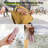 Zannaki Weekly Pill Organizer - Metal Moisture Proof, Stackable Aluminum Alloy, BPA Free, 7 Day Pill Box Case