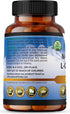 N-Acetyl-L-Cysteine (NAC) 1600 mg, 100 Veggie Capsules for Lung Health & Immune Support