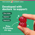 Gummies Gummy 60CT Physicians Choice Fiber for Digestive Health & Regularity - Raspberry Lemon Flavor - No Sugar Added