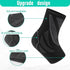 2 Pairs Ankle Brace for Women & Men, Ankle Compression Sleeve, Support Brace for Pain, Plantar Fasciitis Compression