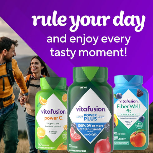 Vitafusion Power+ Men's Multivitamin - Essential Nutrients for Men