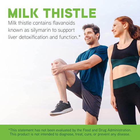 DAVINCI Labs Milk Thistle, 90 Vegetarian Capsules - Nutritional Supplement for Liver Function, Kidney Health, and