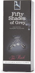 Pinch Fifty Shades of Grey The Nipple Clamps - Adjustable Weight Metal Nipple Clamps for Sex Pleasure - Silicone Coated