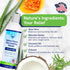 Seborrheic & Atopic Dermatitis Gentle Face Wash - Natural & Organic Cleanser for Sensitive Skin