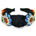QTMY Rhinestone Crystal Headbands for Women, Hair Hoop Accessories Headwear Jewelry, 522 (Black)