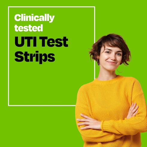 Cystex Urinary Tract (UTI) Test Strips for Women & Men, FSA HSA Eligible & Approved, at Home Test with Easy to Read Results, Monitor Bladder or Urinary Tract Issues, 4 Count