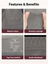 Quick Dry Incontinence Underwear for Women - Stretch Hi-Waist Cotton Panties