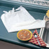 Sammons Preston Pack 50 16" 32" Disposable Food Catcher Aprons, of Convenient Lightweight Adult Bibs for the Elderly