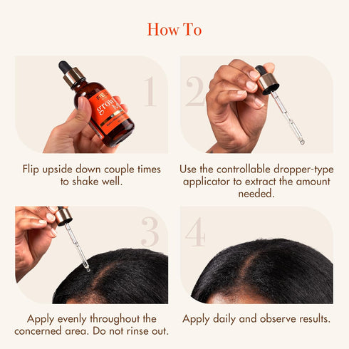 RED by Kiss Growth MD Hair Growth Scalp Serum with Biotin, Rosemary Oil, and USDA Certified Organic Ingredients