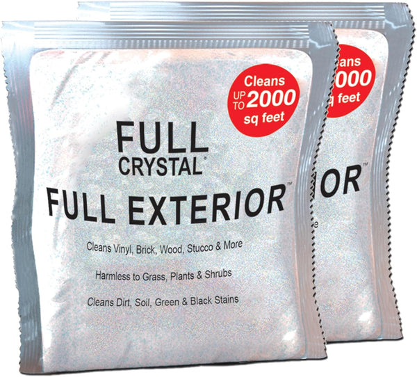 Full Exterior Refill Kit Crystal Powder Outdoor Cleaner Packets, 8 oz, Each
