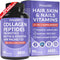27-in-1 Hair Skin and Nails Vitamins (6180mg) w/Biotin 10000mcg - Collagen & Keratin Supplements for Men and Women, 90ct