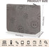 Cosmetic bag Makeup bag Preppy Cute Corduroy Toiletry bag for women travel essentials (greygrey)