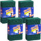 Heavy Duty Scrub Sponge - Scratch Free Dual-Sided Dishwashing Sponge for Kitchen, Sink, Bathtub, 20PCS