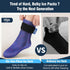 Pack 1-Pack, Hilph Full Foot Ice Gel Sock for Hot & Cold Therapy - Reusable Cooling Sock for Toe Pain, Plantar