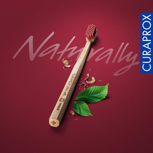 Curaprox Wood Ultra Soft Toothbrush, Assorted Colors