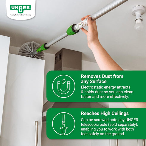 Unger UNG COBW0 Star Duster Cobweb Duster, 3 1/2" Handle