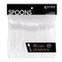 Premium Disposable Clear Plastic Soup Spoons (50 Count) - Durable and Convenient for Parties and Everyday Use