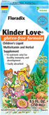 Floradix Kinder Love Vegan Gluten-Free Liquid Multivitamin for Healthy Development, 8.5 Fl Oz