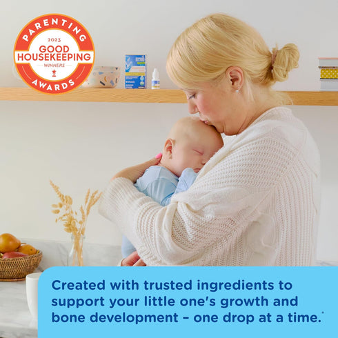 Mommy's D3 0.11 Oz (100 Pack 2 Bliss Organic Baby Vitamin D Drops | Infant Vitamin Drops Promote Healthy Growth