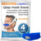 resplabs CPAP Mask Liners Compatible with Nasal Pillow CPAP Masks Pack of