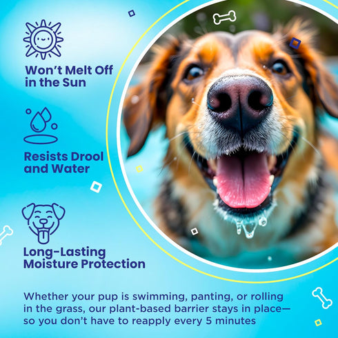 SnoutScreen Dog Nose Balm and Paw Balm - 2 oz - Moisturizing Formula for Dry Noses, Vet Recommended, Made in USA