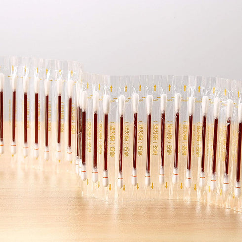 50 Disposable Iodophor Swabs, Individually Packaged Medical Iodine Swabs for Nose Care Outdoor Supplies