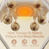 KOENN 6D Neck Massager for Pain Relief Deep Tissue, Cordless Shiatsu Back Massager with Heat, Electric Kneading
