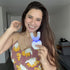 Sani White Ultrasonic Toothbrush, 360 Brite U Shaped Electric Tooth Cleaner, Ortho Sparkle Sonic Glow Brush