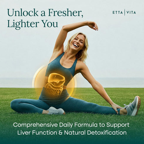 Liver Cleanse Detox & Repair - Microplastics Detox & Zeolite Supplement for Gut Health, Cognition & Natural Energy