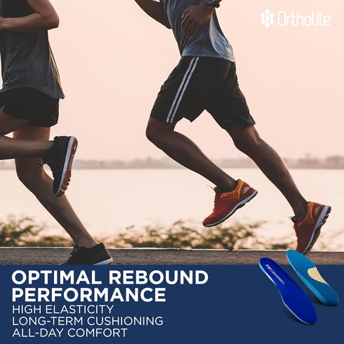 X40 Ortholite Performance Cushioning Sole Trim-to-Fit Insert - Designed for The Casual to Elite Athlete Looking
