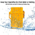 Skywin Waterproof Cigarette Case with Lighter, Airtight Dry Box for Cigarettes, Great for Outdoor Adventures,