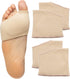 ZenToes Metatarsal Pads for Men and Women - Ball of Foot Pain Relief Cushions with Gel Inserts (Medium, Beige)