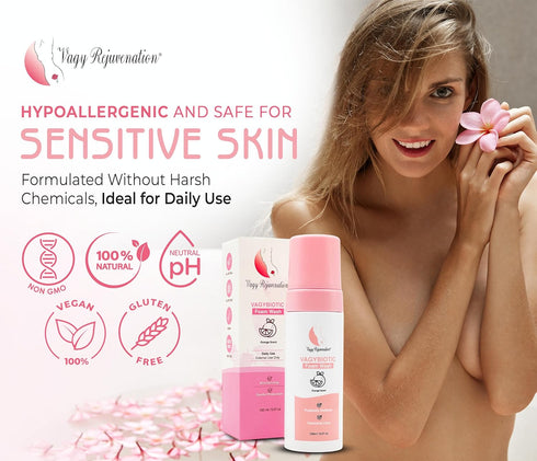 VAGYBIOTIC Cleansing Foam for Health & Wellness