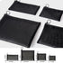 Patu Zipper Mesh Bags, Pack of 4 (S/M/L & Long Pouch) for Beauty Makeup Cosmetic Accessories Organizer