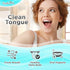 Set of 3 Tongue Scrapers for Adults, Tough Metal Tongue Cleaner with Storage Case, Stainless Steel for Fresh Breath