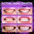 Set Teeth Whitening Powder Purple Teeth Whitening Kits Natural Tooth Powder Gifts Powder Toothpaste for Men Women Tooth