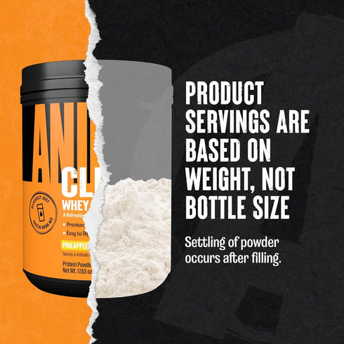 Clear Whey Isolate Protein Powder - Easy to Digest and Mix, 5g BCAA, Deliciously Juicy, Refreshing Anytime Drink for